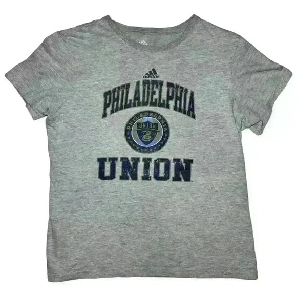 Women’s Philadelphia Union Soccer Adidas T Shirt Small​ - Picture 1 of 5